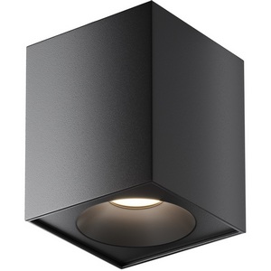 Потолочный светильник IP65 Zoom GU10 1x50Вт IP 65 Maytoni Technical C030CL-01B форма куба